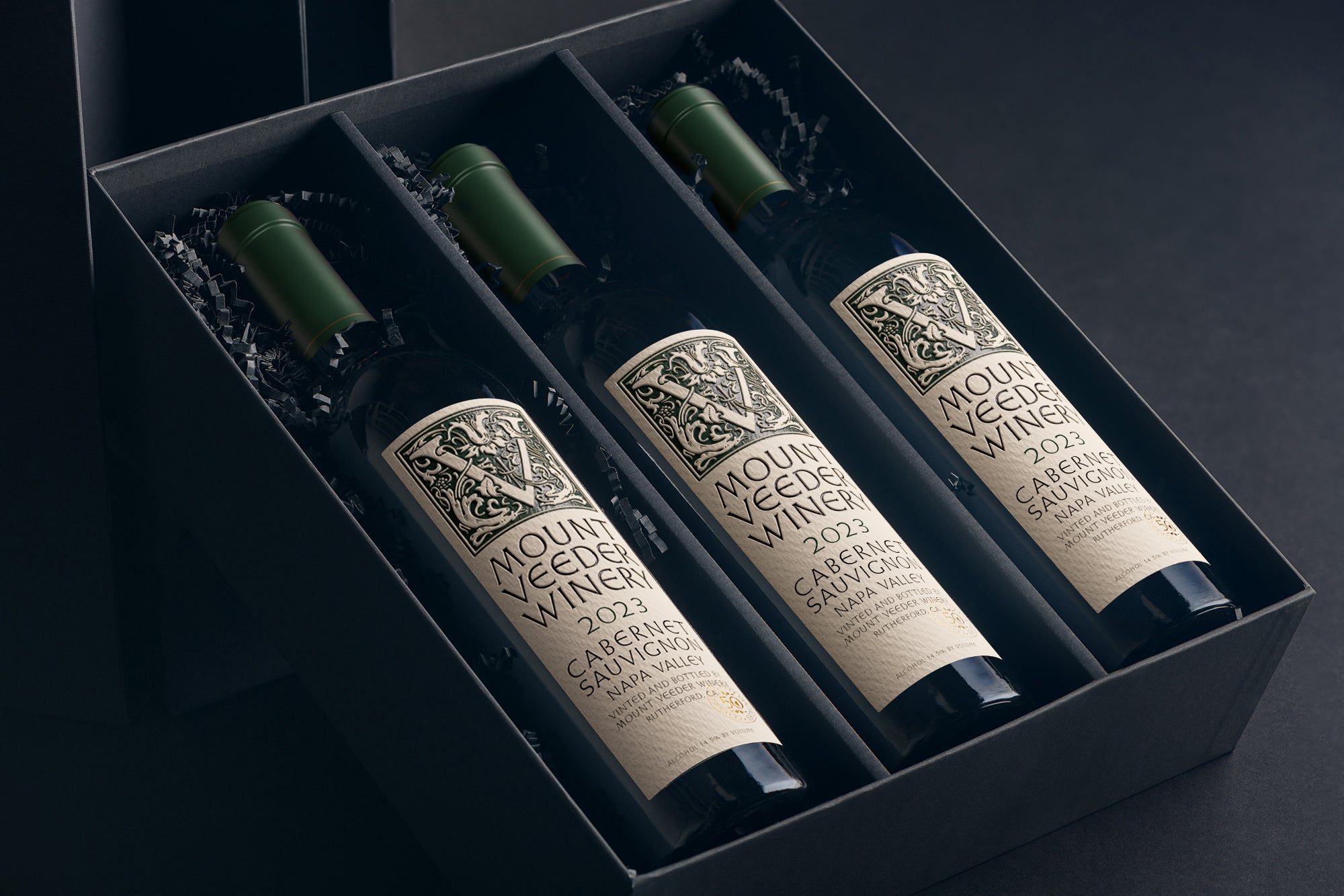 2023 Mount Veeder Cabernet Sauvignon 3 Bottles + Gift Box