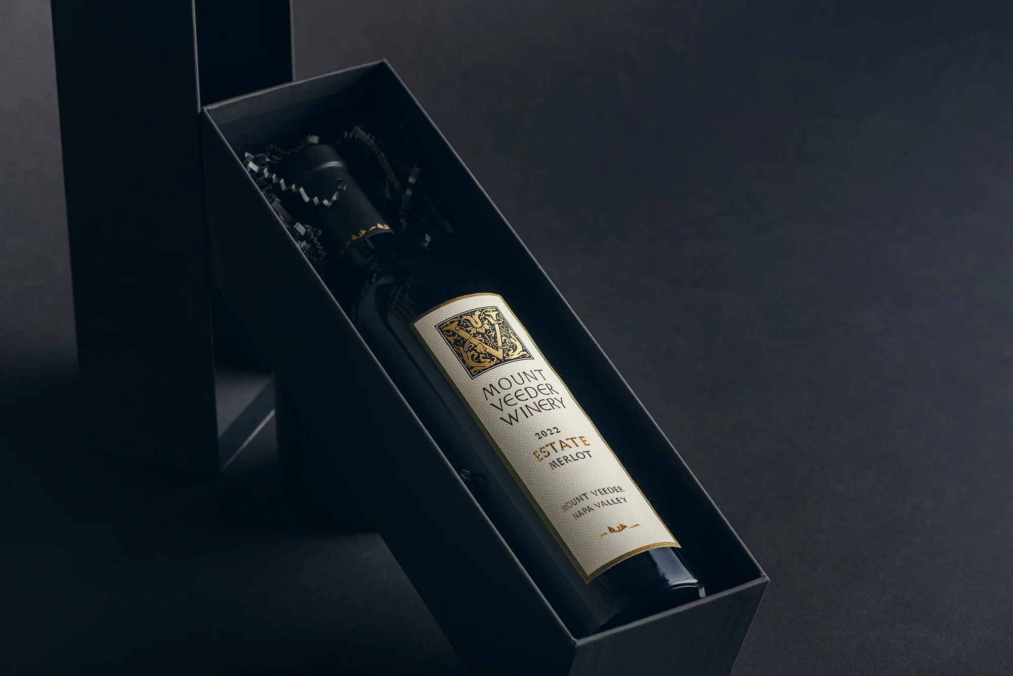 2022 Mount Veeder Merlot 1 Bottle + Gift Box