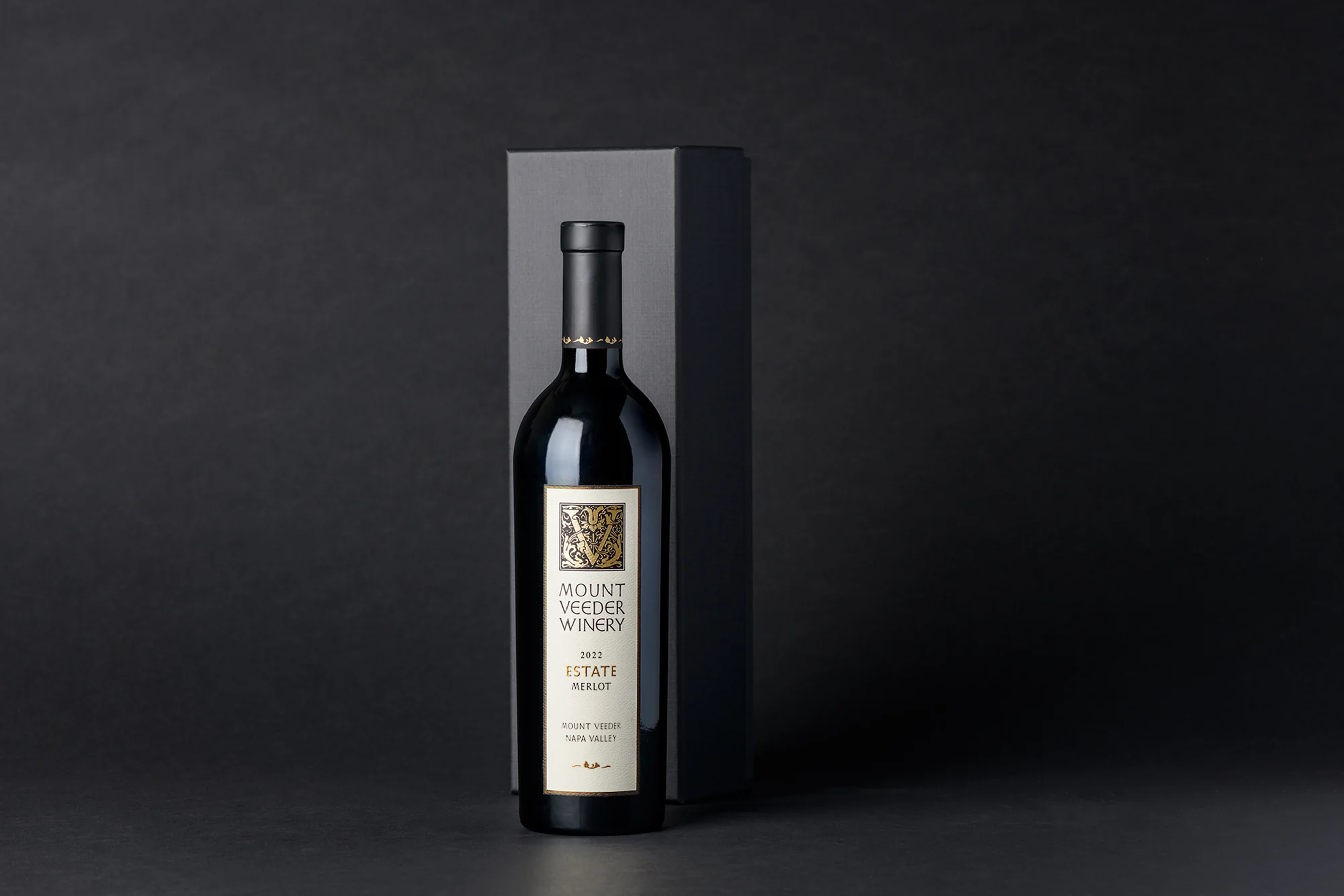 2022 Mount Veeder Merlot 1 Bottle + Gift Box